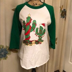 Cactus 🌵 Tree Christmas Shirt